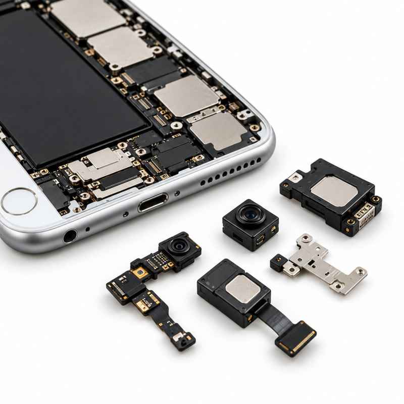 iPhone 8 Reparatur von Ladebuchse, Lautsprecher und Mikrofon – Symbolbild